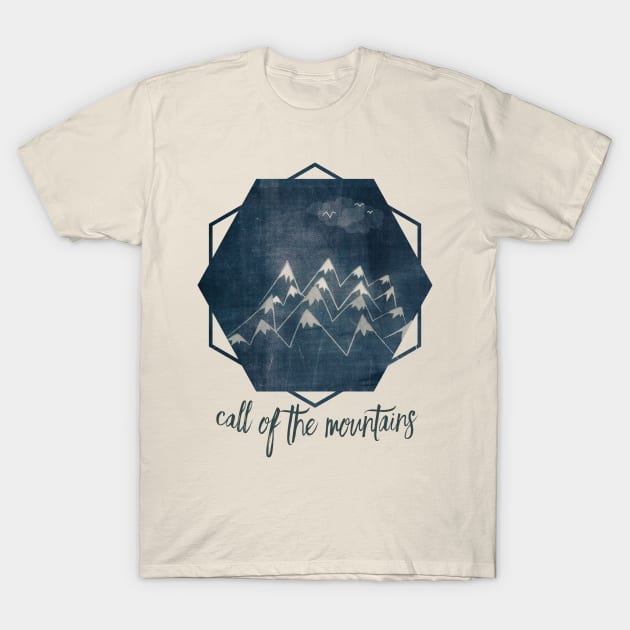 call of the mountains T-Shirt by Sybille